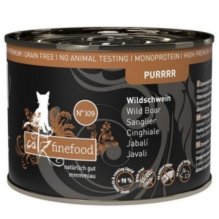 Catz Finefood Purrrr no. 109 Wildschwein dzik 200 g, 400 g