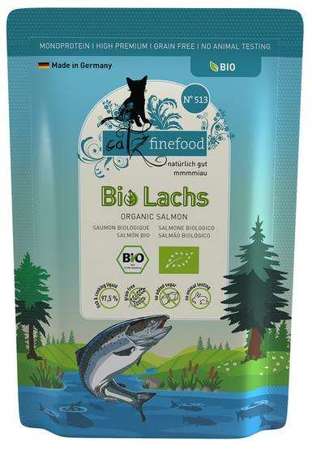 Catz finefood bio n. 513 łosoś 85 g