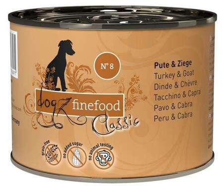 Dogz finefood n. 08 indyk i kozina 200 g