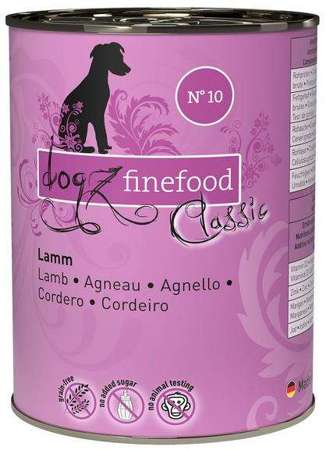 Dogz finefood n. 10 jagnięcina 400 g