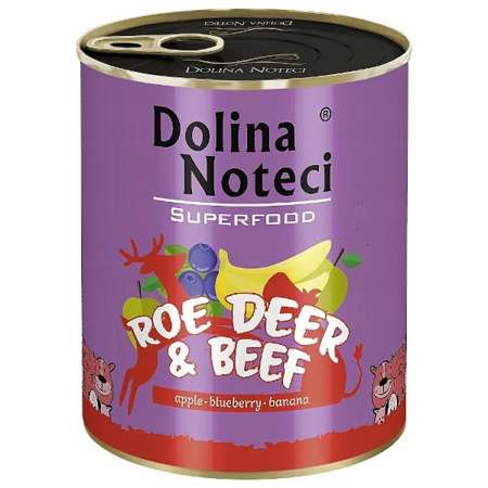 Dolina Noteci Superfood Sarna i wołowina dla psa 800 g