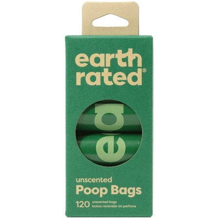 Earth Rated woreczki bezzapachowe na psie odchody 8x15 szt.