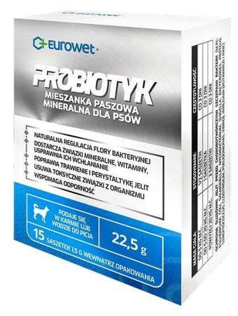 Eurowet probiotyk dla psa 1 saszetka