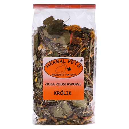 Herbal pets - zioła podstawowe królik 125 g