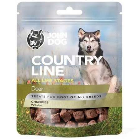 John Dog Country Line Chunkies jeleń 100 g