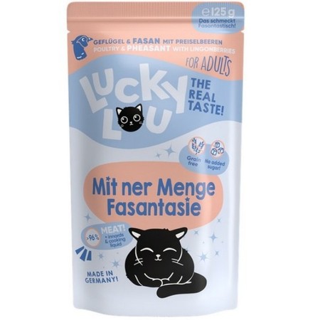 Lucky Lou Lifestage Adult drób i bażant 125 g