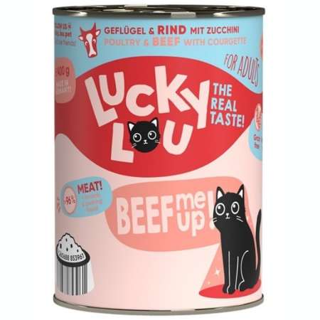 Lucky Lou Lifestage Adult drób i wołowina 400 g