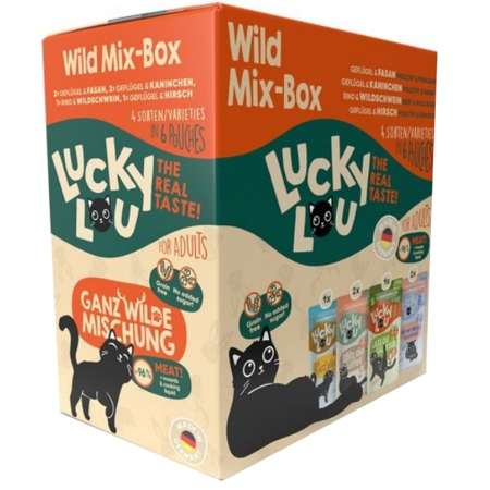 Lucky Lou Lifestage Wild Mix-Box zestaw 12 x 125 g