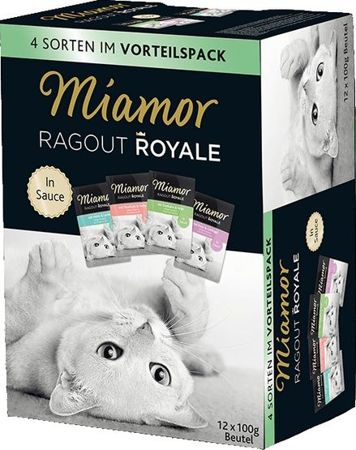 Miamor ragout royale mix sos - 4 smaki saszetki 12x100g