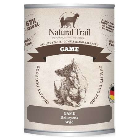 Natural trail game dla psa 800 g