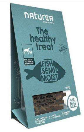 Naturea fish semi-moist 100g