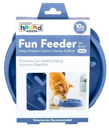 Outward hound fun feeder miska spowalniająca dla psa 20,5x23x5 cm