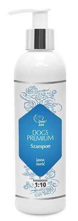 Overzoo dogs premium- szampon dla psów o jasnej sierści 250 ml