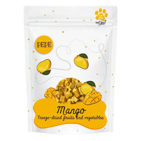 Paka Zwierzaka Pepe liofilizowane mango 20 g