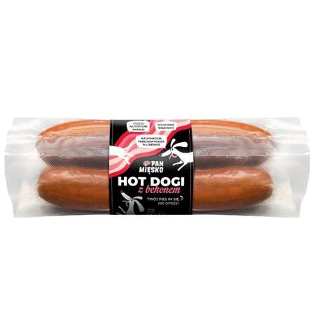 Pan Mięsko Hot Dogi z bekonem 220 g