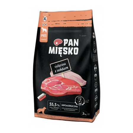 Pan Mięsko cielęcina z indykiem XL 3 kg