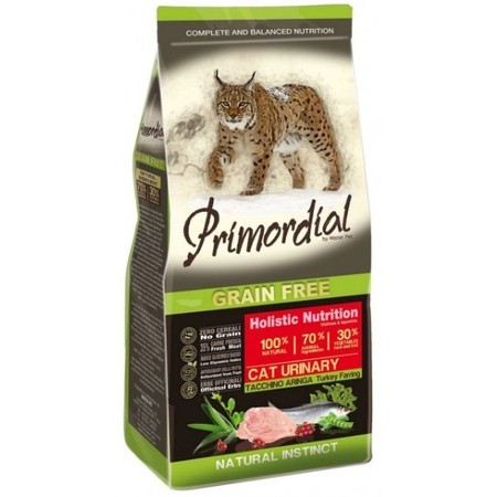 Primordial Cat Grain Free Urinary śledź z indykiem 2 kg