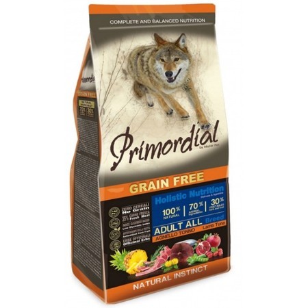 Primordial Dog Grain Free jagnięcina z tuńczykiem 12 kg