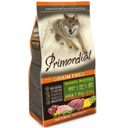 Primordial Dog Grain Free jeleń z indykiem 12 kg