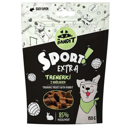 Przysmak dla psa na trening Mr. Bandit SPORT EXTRA Trenerki z królikiem 150g