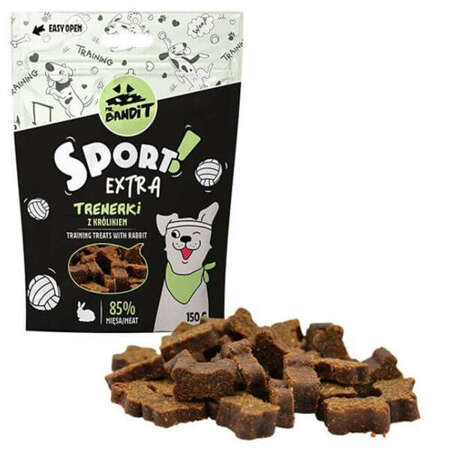 Przysmak dla psa na trening Mr. Bandit SPORT EXTRA Trenerki z królikiem 150g