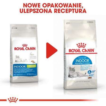 Royal Canin Indoor Apetite Control karma sucha dla kotów dorosłych, przebywających w domu, domagających się jedzenia 2kg