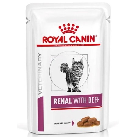 Royal Canin Renal z wołowiną dla kota 85 g 