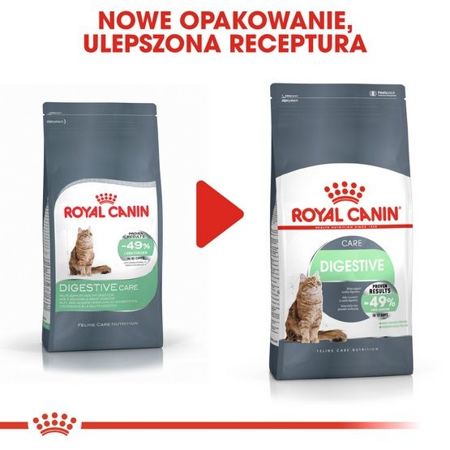 Royal canin digestive care karma sucha dla kotów dorosłych, wspomagająca przebieg trawienia 10kg