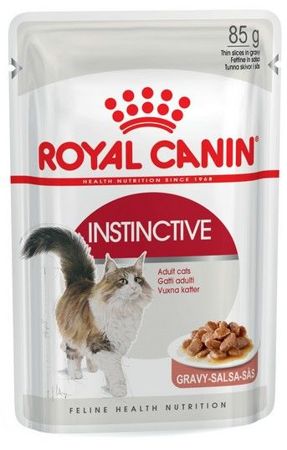 Royal canin instinctive w sosie karma mokra dla kotów dorosłych, wybrednych saszetka 85g