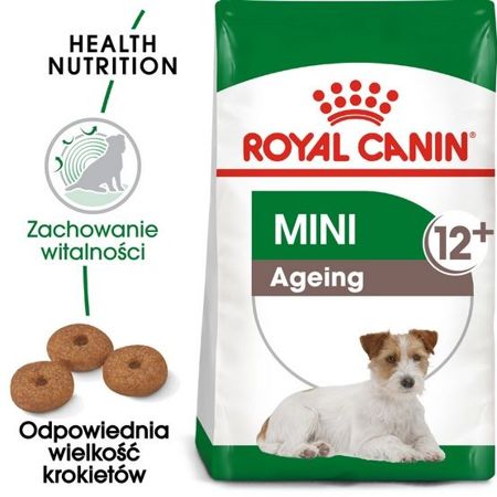 Royal canin mini ageing 12+ karma sucha dla psów dojrzałych po 12 roku życia, ras małych 3,5kg