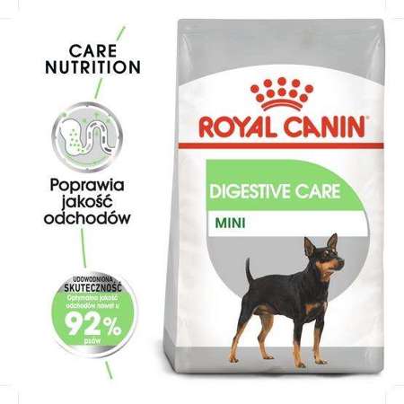 Royal canin mini digestive care karma sucha dla psów dorosłych, ras małych o wrażliwym przewodzie pokarmowym 3kg