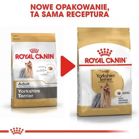 Royal canin yorkshire terrier adult karma sucha dla psów dorosłych rasy yorkshire terrier 3kg