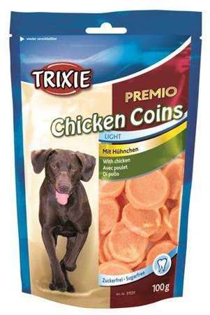 TALARKI Z MIĘSEM DROBIOWYM 100g  -CHICKEN COINS 100g