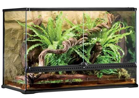 Terrarium szklane LARGE, 90x45x60cm