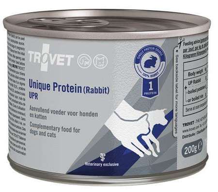 Trovet unique protein upr królik dla psa i kota puszka 200g