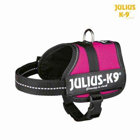 Uprząż Julius-K9, Baby 1/XS: 30–40 cm, fuksja