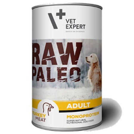 Vet Expert Raw Paleo Adult indyk 400 g