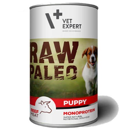 Vet Expert Raw Paleo Puppy wołowina 400 g