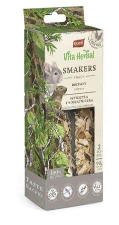 Vita Herbal Smakers drzewny dla szynszyli i koszatniczki 90g, 5 szt. display