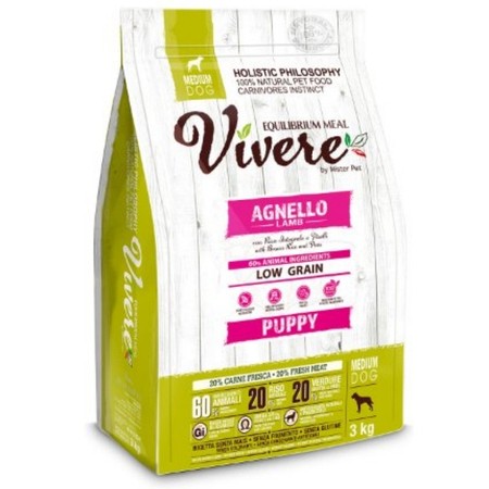 Vivere Medium Puppy jagnięcina dla psa 3 kg