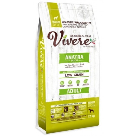 Vivere Medium kaczka dla psa 12 kg