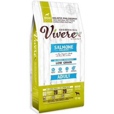 Vivere Medium łosoś dla psa 12 kg