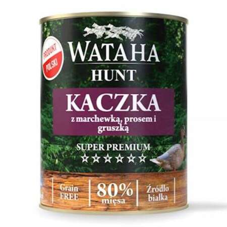 Wataha Hunt Adult kaczka dla psa 800 g