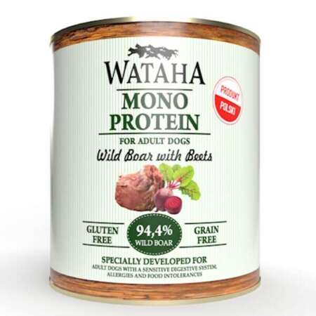 Wataha Monoprotein Adult dzik dla psa 800 g