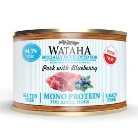 Wataha Monoprotein Adult wieprzowina dla psa 185 g