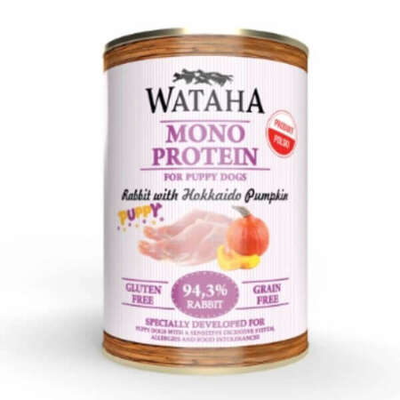 Wataha Monoprotein Puppy królik dla psa 400 g