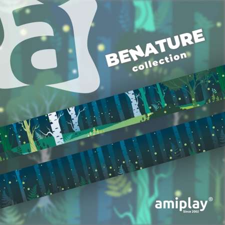 amiplay BeNature 7in1 smycz regulowana Forest M