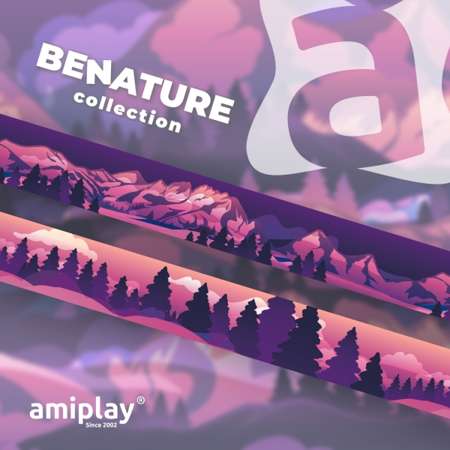 amiplay BeNature 7in1 smycz regulowana Mountains L