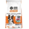 John Dog Good Form Medium & Large cielęcina i jagnięcina dla psa 3 kg